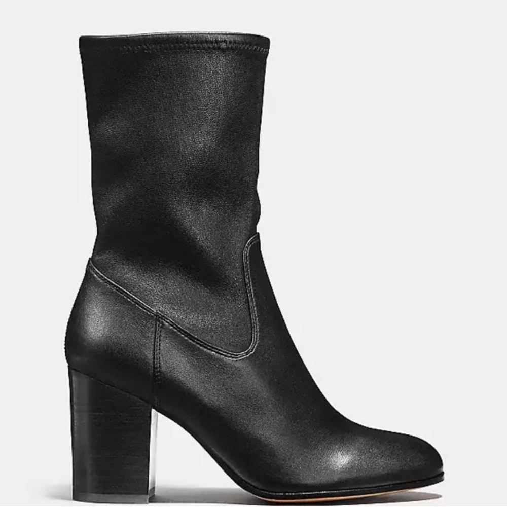 Coach Bond Nappa Leather Boots